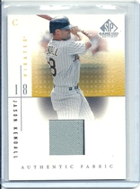 2001 SP Game Used Edition Authentic Fabric #JK Jason Kendall