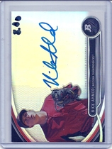 2013 Bowman Platinum Prospect Autographs #BPAP-NA Nick Ahmed