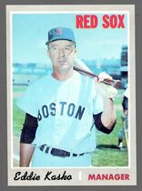 1970 Topps Base Set #489 Eddie Kasko