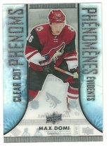 2016 Upper Deck Tim Hortons Clear Cut Phenoms Acetate #CC-1 Max Domi