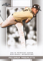 2019 Leaf Perfect Game National Showcase #038 Paulshawn Pasqualotto