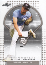 2018 Leaf Perfect Game National Showcase #247 Xander Hamilton