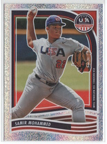 2024 Panini Stars & Stripes Opening Day Sparkle #53 Samir Mohammed