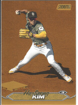 2024 Stadium Club Gold Foil #204 Ha-Seong Kim