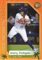 2025 Choice Florida State League Top Prospects #17 Jeremy Rodriguez