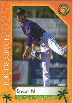 2025 Choice Florida State League Top Prospects #10 Dasan Hill