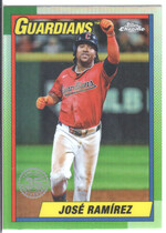 2025 Topps Chrome 1990 Topps #90CB-5 Jose Ramirez