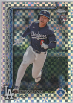 2025 Topps Chrome X-Fractor #152 Hyeseong Kim