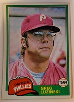 1981 Topps Base Set #270 Greg Luzinski