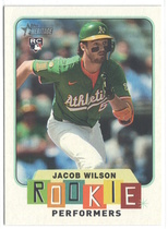 2025 Topps Heritage High Number Rookie Performers #RP-3 Jacob Wilson