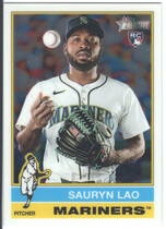 2025 Topps Heritage High Number Chrome #675 Sauryn Lao