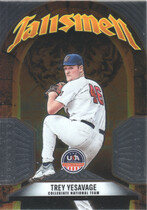 2026 Panini Prizm Stars & Stripes Talismen #9 Trey Yesavage