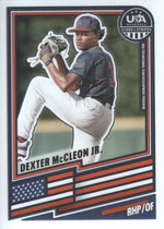 2026 Panini Prizm Stars & Stripes #69 Dexter Mccleon Jr.