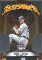 2026 Panini Prizm Stars & Stripes Talismen #15 Bryce Eldridge