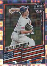 2026 Panini Prizm Stars & Stripes Box Set Prizm #91 Jared Grindlinger