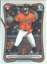 2026 Bowman Chrome Rookie Red RC Logo #58 Bryce Eldridge