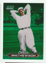 2024 Stadium Club Chrome Green Refractor #169 Christy Mathewson