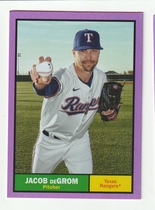 2024 Topps Archives Pink Foilboard #24 Jacob Degrom
