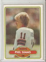 1980 Topps Base Set #225 Phil Simms