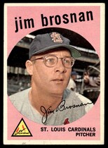 1959 Topps Base Set #194 Jim Brosnan