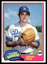 1981 Topps Base Set #174 Doug Rau