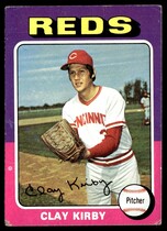 1975 Topps Base Set #423 Clay Kirby