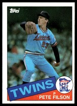1985 Topps Base Set #97 Pete Filson