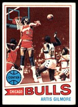 1977 Topps Base Set (White Stock Back) #115 Artis Gilmore