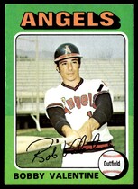 1975 Topps Base Set #215 Bobby Valentine
