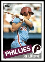 1985 Topps Base Set #531 Joe LeFebvre