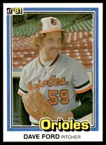 1981 Donruss Base Set #552 Dave Ford