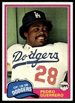 1981 Topps Base Set #651 Pedro Guerrero