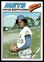 1977 Topps Base Set #376 Nino Espinosa