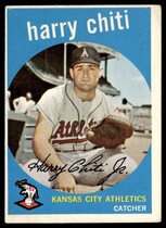 1959 Topps Base Set #79 Harry Chiti