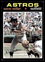1971 Topps Base Set #18 Norm Miller