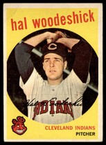 1959 Topps Base Set #106 Hal Woodeshick