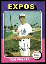 1975 Topps Base Set #627 Tom Walker