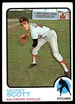 1973 Topps Base Set #553 Mickey Scott