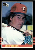 1985 Donruss Base Set #30 Jeff Reed