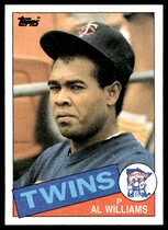 1985 Topps Base Set #614 Al Williams