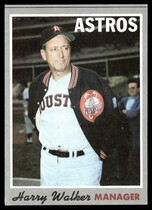 1970 Topps Base Set #32 Harry Walker