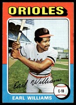 1975 Topps Base Set #97 Earl Williams