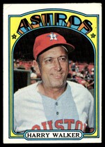 1972 Topps Base Set #249 Harry Walker