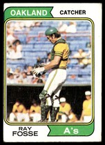 1974 Topps Base Set #420 Ray Fosse
