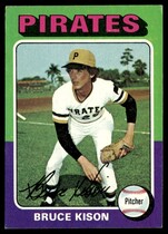 1975 Topps Base Set #598 Bruce Kison