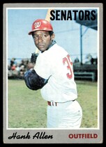 1970 Topps Base Set #14 Hank Allen