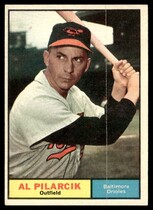 1961 Topps Base Set #62 Al Pilarcik