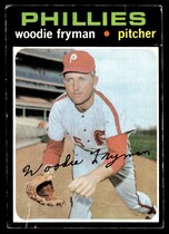 1971 Topps Base Set #414 Woodie Fryman