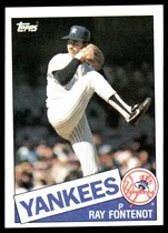 1985 Topps Base Set #507 Ray Fontenot