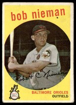 1959 Topps Base Set #375 Bob Nieman